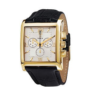 Часы мужские из желтого золота