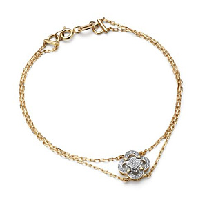 Браслет из желтого золота