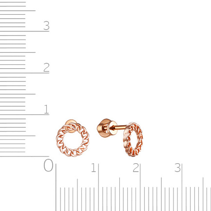 Серьги Пусеты