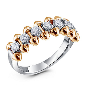 Кольцо из желтого золота