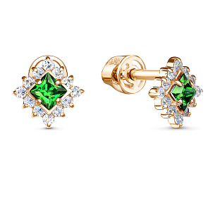 Серьги Пусеты