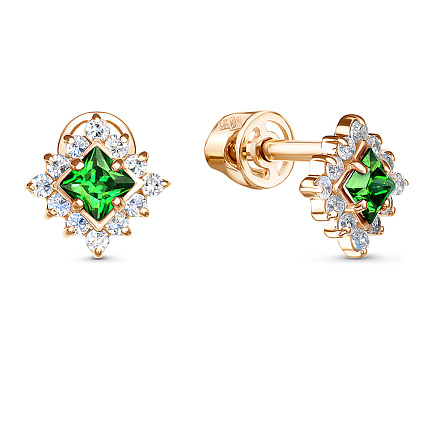 Серьги Пусеты