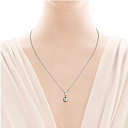 Подвеска из белого золота с жемчугом