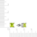 Серьги из серебра с фианитом