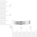 Кольцо обручальное из красного золота с бриллиантами