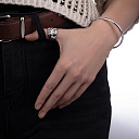 Браслет декоративный из серебра