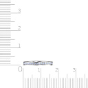 Кольцо из серебра с фианитом