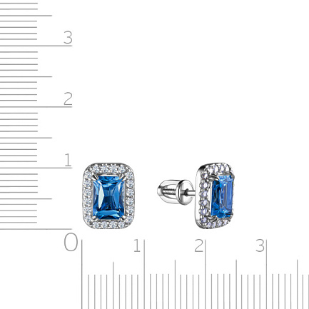 Серьги Пусеты