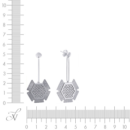 Серьги из серебра