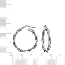 Серьги из серебра