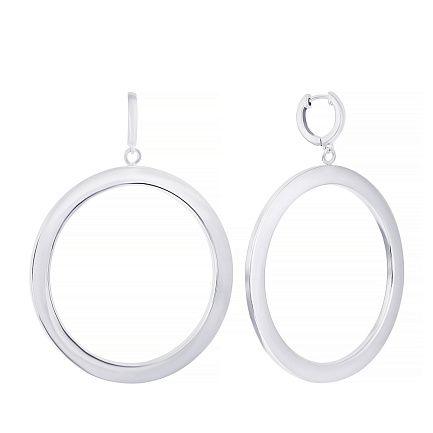 Серьги из серебра