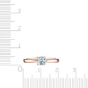 Кольцо из красного золота