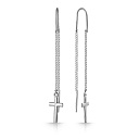 Серьги из серебра