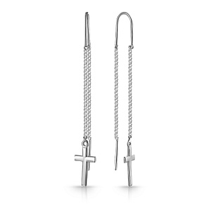 Серьги из серебра