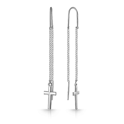 Серьги из серебра