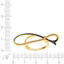 Кольцо из красного золота с бриллиантами, рубинами