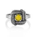 Кольцо из серебра с ониксом