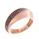 Кольцо из красного золота