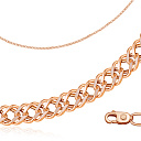 Браслет автомат из серебра, плетение двойной ромб