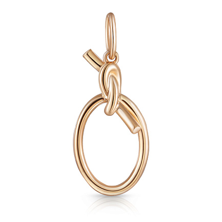 Подвеска из красного золота