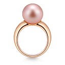 Кольцо из красного золота с жемчугом