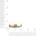 Кольцо из желтого золота с бриллиантами