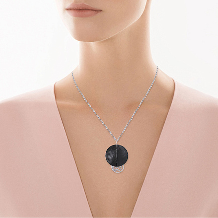 Колье из серебра