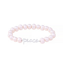 Браслет декоративный из серебра с жемчугом