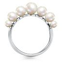 Кольцо из серебра с жемчугом