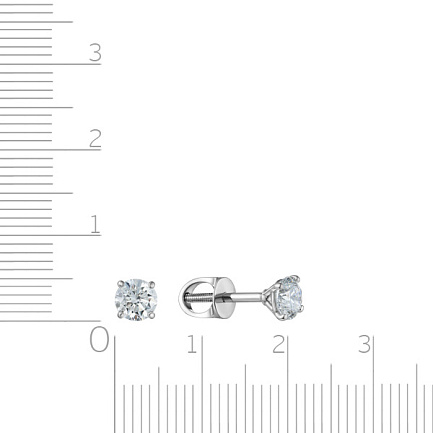 Серьги Пусеты