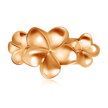 Кольцо из красного золота