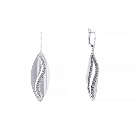 Серьги из серебра