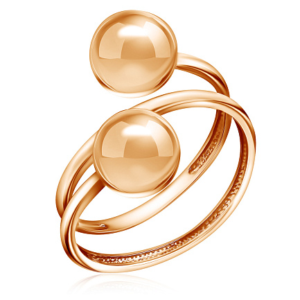 Кольцо из красного золота