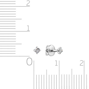 Серьги Пусеты