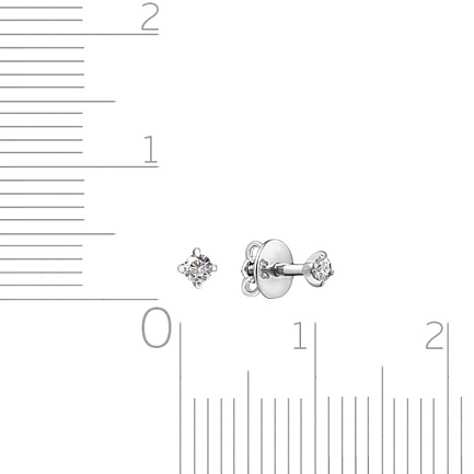 Серьги Пусеты