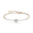 Браслет из красного золота с бриллиантами