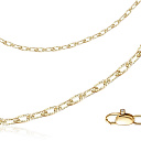 Цепь декоративная из желтого золота с бриллиантом