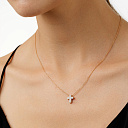 Колье из красного золота