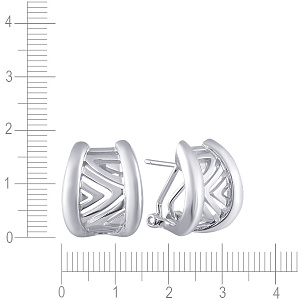 Серьги из серебра