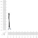 Колье из белого золота с бриллиантами