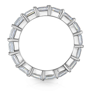 Кольцо из серебра с фианитом