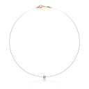 Колье из красного золота