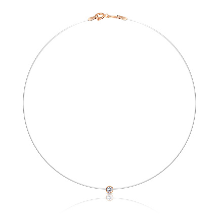 Колье из красного золота