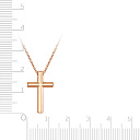 Колье из красного золота