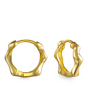 Серьги из серебра с позолотой