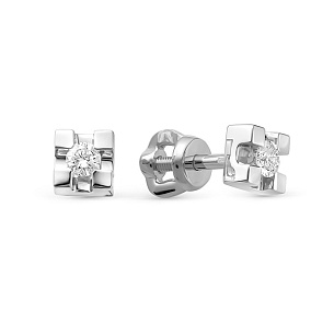 Серьги из красного золота