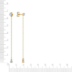 Серьги Пусеты