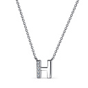 Колье из серебра с фианитами