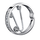 Подвеска из белого золота с бриллиантами