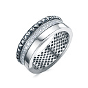 Кольцо из белого золота с бриллиантами